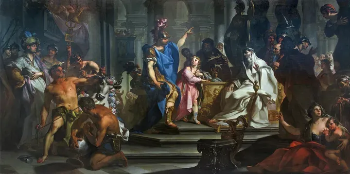 Claudio Francesco Beaumont – Scene from the Life of Hannibal