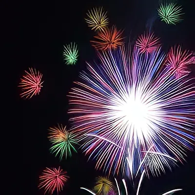 Winter Fireworks Display Nagoya Christmas December 20, 2025