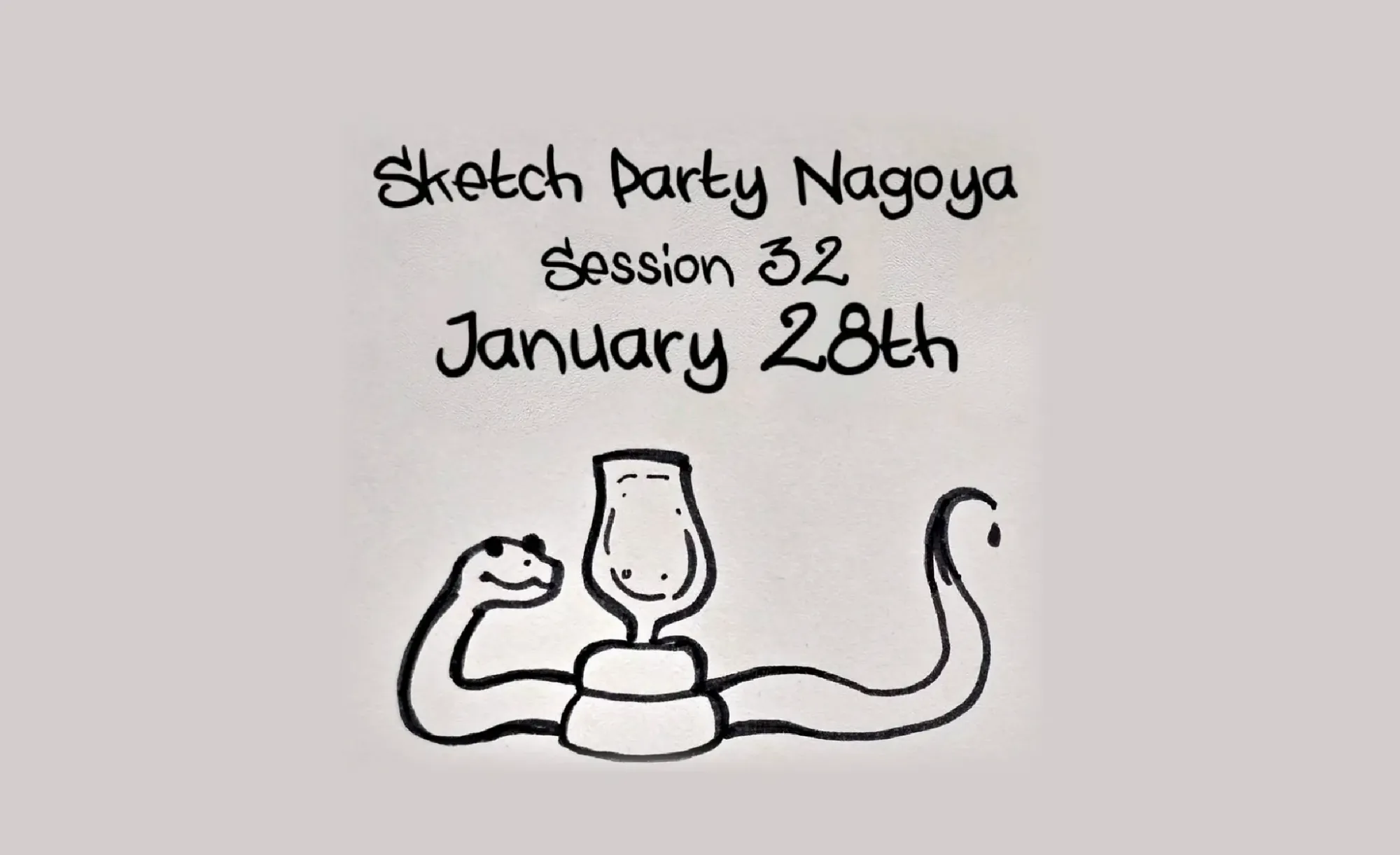 Sketch Party Nagoya | Jan 28