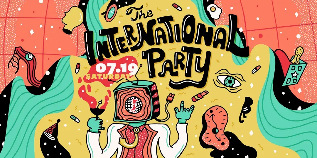 The International Party – August 23 at Luggage